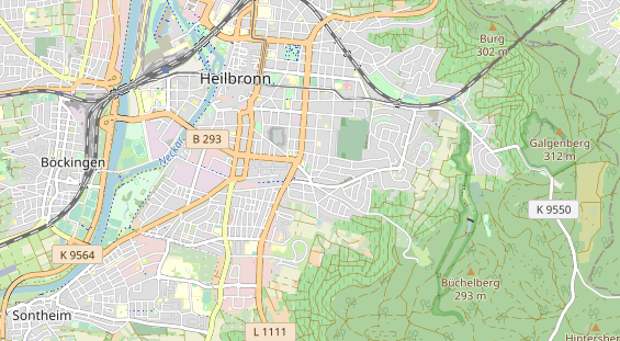 Heilpraktiker auf Karte