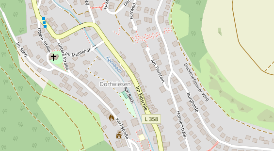 Heilpraktiker auf Satellitenbild