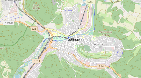 Heilpraktiker auf Karte