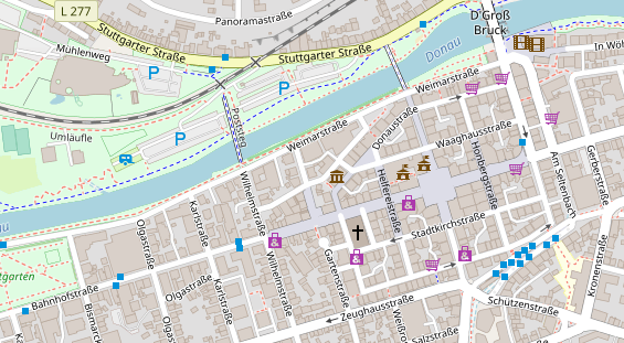 Heilpraktiker auf Satellitenbild