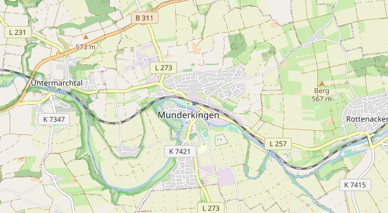 Heilpraktiker auf Karte