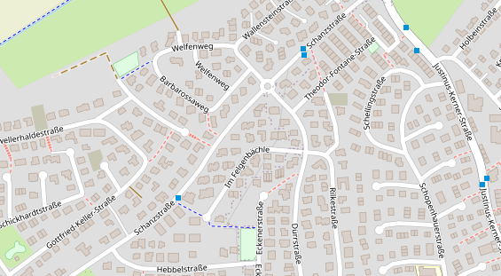 Heilpraktiker auf Satellitenbild