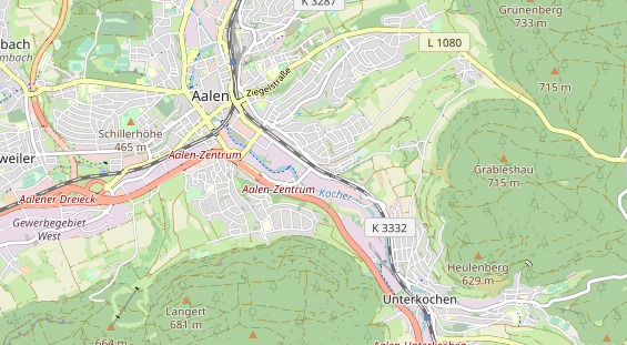 Heilpraktiker auf Karte