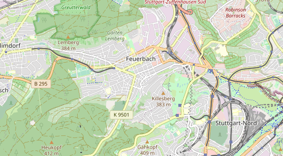 Heilpraktiker auf Karte