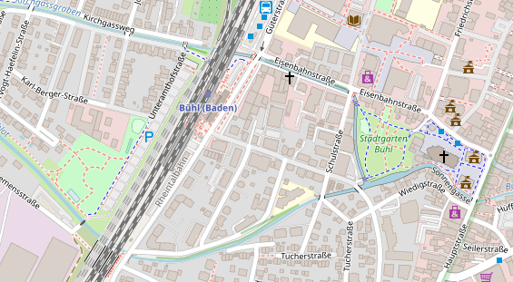 Heilpraktiker auf Satellitenbild
