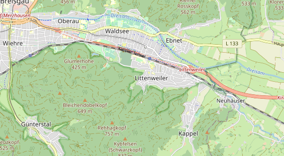 Heilpraktiker auf Karte