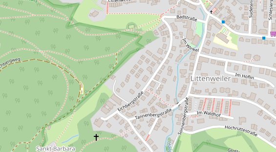 Heilpraktiker auf Satellitenbild