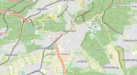 Heilpraktiker auf Karte