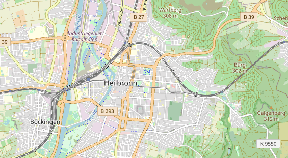 Heilpraktiker auf Karte