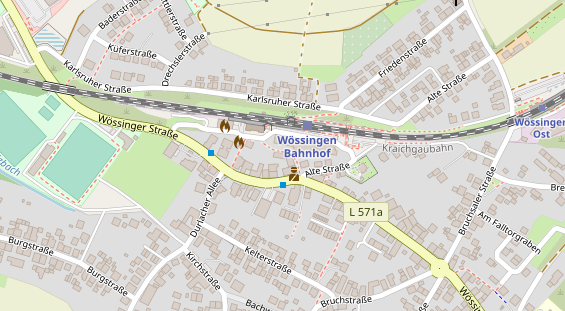 Heilpraktiker auf Satellitenbild