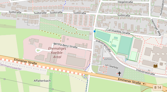 Heilpraktiker auf Satellitenbild