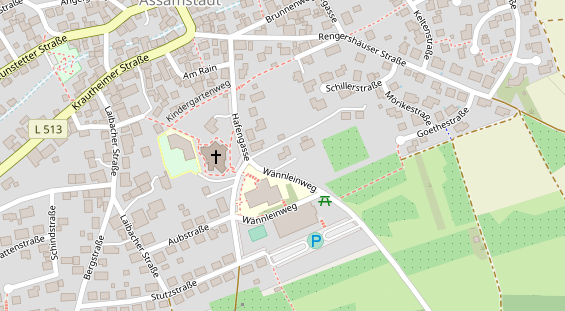 Heilpraktiker auf Karte