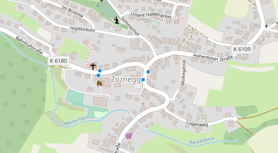 Heilpraktiker auf Satellitenbild