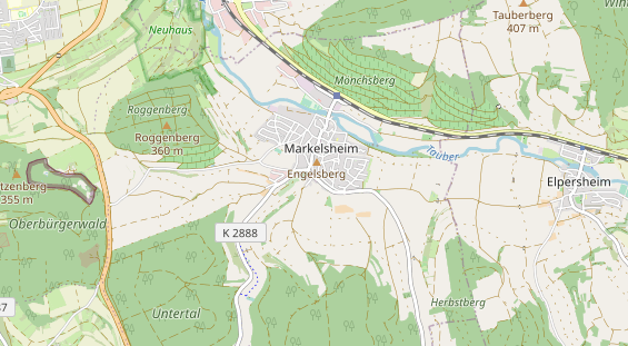 Heilpraktiker auf Karte