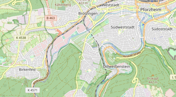 Heilpraktiker auf Karte