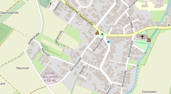 Heilpraktiker auf Satellitenbild