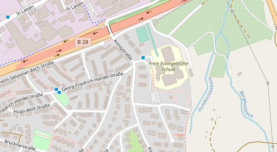 Heilpraktiker auf Satellitenbild