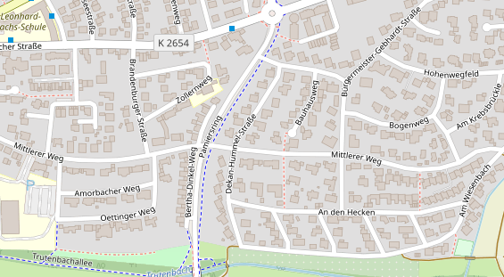 Heilpraktiker auf Satellitenbild