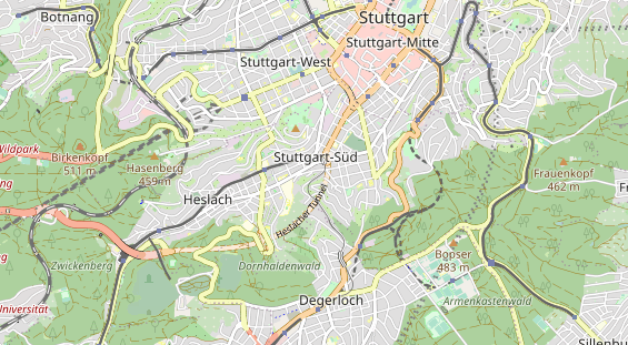 Heilpraktiker auf Karte