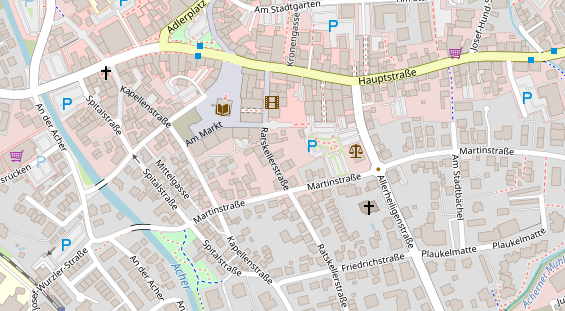 Heilpraktiker auf Karte