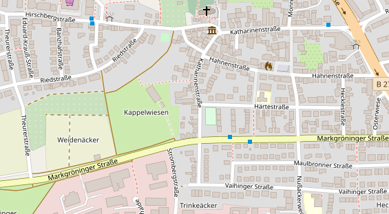 Heilpraktiker auf Satellitenbild