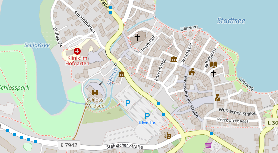 Heilpraktiker auf Satellitenbild