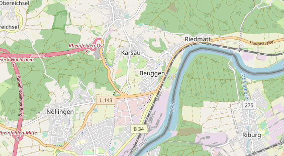 Heilpraktiker auf Karte