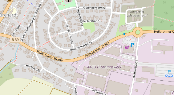 Heilpraktiker auf Satellitenbild