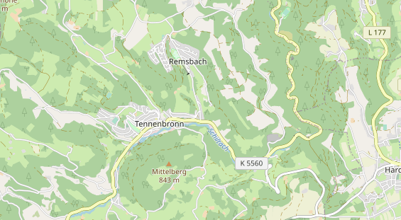 Heilpraktiker auf Karte