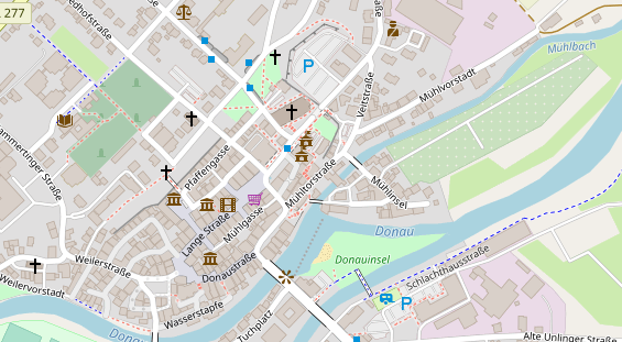 Heilpraktiker auf Karte