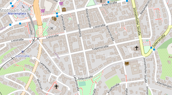 Heilpraktiker auf Satellitenbild