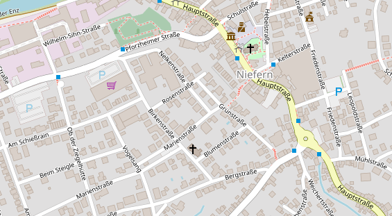 Heilpraktiker auf Satellitenbild