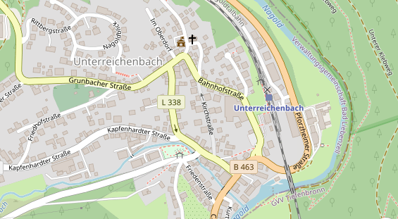 Heilpraktiker auf Satellitenbild