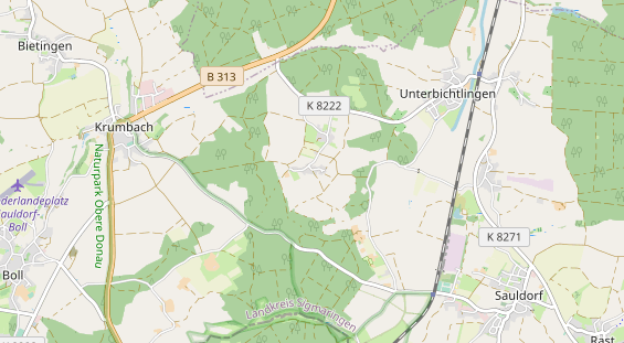 Heilpraktiker auf Karte