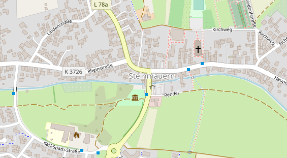 Heilpraktiker auf Satellitenbild