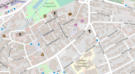 Heilpraktiker auf Satellitenbild
