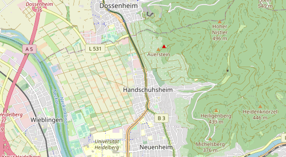 Heilpraktiker auf Karte