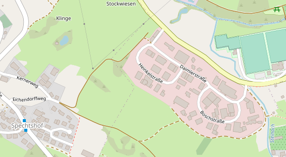 Heilpraktiker auf Satellitenbild