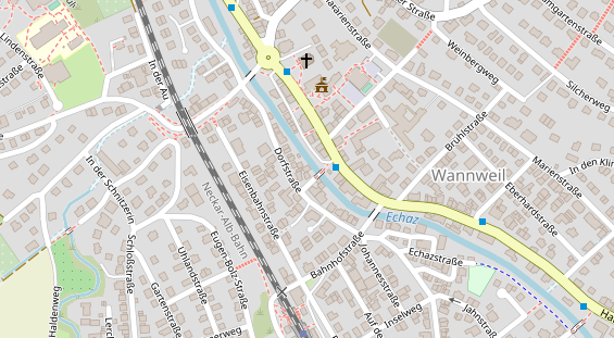 Heilpraktiker auf Satellitenbild