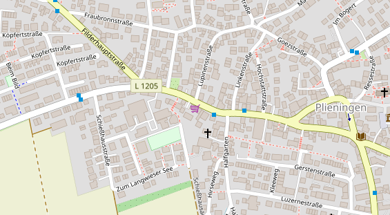 Heilpraktiker auf Satellitenbild