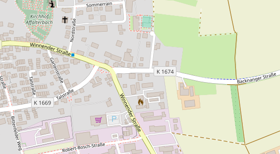 Heilpraktiker auf Satellitenbild