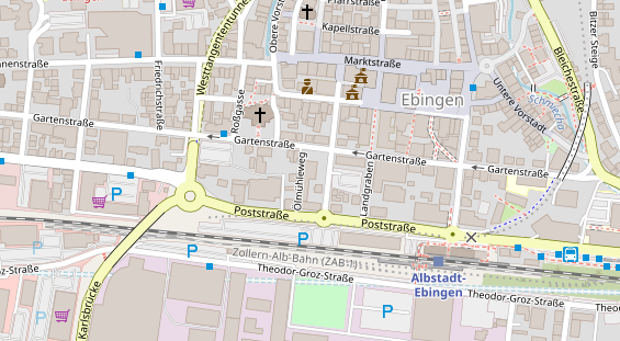 Heilpraktiker auf Satellitenbild