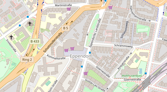 Heilpraktiker auf Satellitenbild