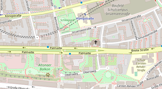 Heilpraktiker auf Satellitenbild