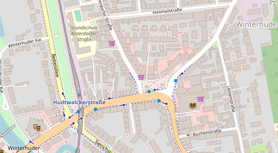 Heilpraktiker auf Satellitenbild