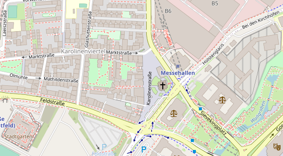Heilpraktiker auf Satellitenbild