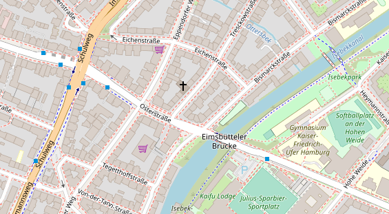 Heilpraktiker auf Satellitenbild