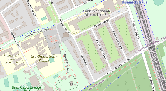 Heilpraktiker auf Karte