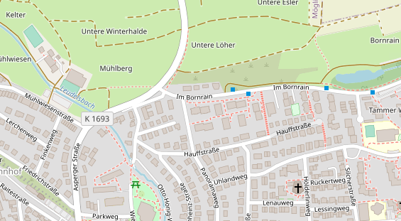 Heilpraktiker auf Satellitenbild