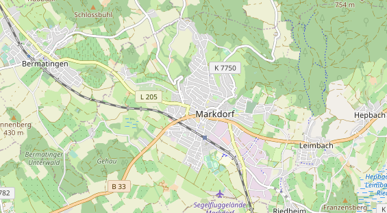 Heilpraktiker auf Karte